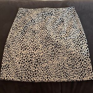 brandy Melville cheetah skirt